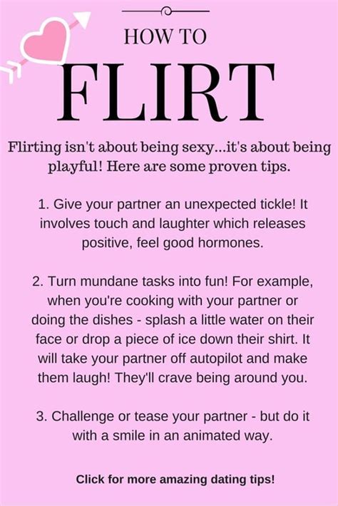 flirt tease|15 Flirting Tips, According to Relationship Experts .